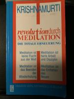 Jiddu Krishnamurti: Revolution durch Med Jiddu Krishnamurti: Revolution durch Med