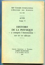 Histoire de la physique - y compris l