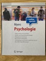 Myers, David G.: Psychologie Myers, David G.: Psychologie