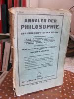 Hans Vaihinger / Joseph Petzoldt / Raymu Hans Vaihinger / Joseph Petzoldt / Raymu