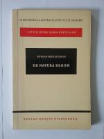Lucretius Carus, Titus: De natura rerum.