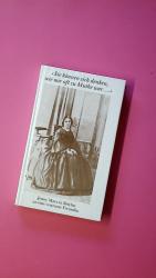 Jenny Marx: SIE KÖNNEN SICH DENKEN, WIE 