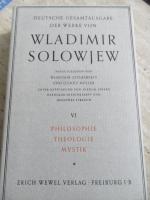 Wladimir Solowjew: Wladimir Solowjew - D