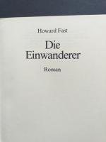 1 gebundenes Buch: " Die Einwanderer " Roman ( Deutscher Bücherbund, 1979)