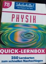 Schülerhilfe Physik Quick-Lernbox Klasse