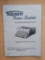Triumph Werke: Triumph Norm  Perfekt Kle