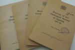 Records of the Geological Survey of Uganda, 1951 - 1958. (5 Bde / 5 vol. set)