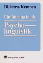 Dijkstra, Ton, Gerard Kempen und W Fuch Dijkstra, Ton, Gerard Kempen und W Fuch