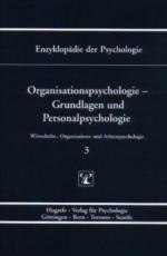 Heinz Schuler: Organisationspsychologie Heinz Schuler: Organisationspsychologie