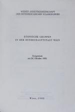 ETHNISCHE GRUPPEN IN DER BUNDESHAUPTSTAD