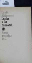 Louis Althusser: Lenin y la filosofía. A