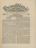 Heimatblätter. Beilage zum "Mühldorfer Anzeiger" und zur "Neumarkter Post". Nummer 14 (83). 8. April 1933