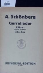 A Schonberg: Gurrelieder Fuhrer (Kleine 