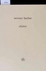 Werner Herbst: Alfabet.