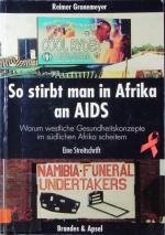 Reimer Gronemeyer: So stirbt man in Afri