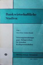 Sicherungseinrichtungen gegen Einlegerverluste bei deutschen Kreditgenossenschaften.