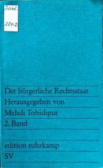 Der bürgerliche Rechtsstaat.