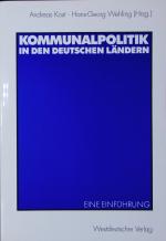 Andreas Kost: Kommunalpolitik in den deu