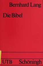 Die Bibel. Eine kritische Einführung. UTB; Bd. 1594.