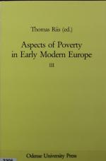 Aspects of poverty in early modern Europe ; [1]. Publications of the European University Institute ; 10.