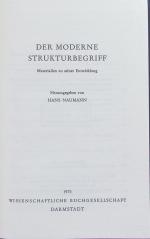 Hans Naumann: Der moderne Strukturbegrif