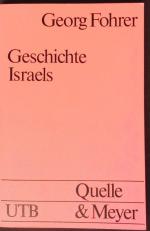 Georg Fohrer: Geschichte Israels.