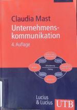 Claudia Mast: Unternehmenskommunikation.