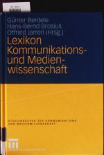 Lexikon Kommunikations- und Medienwissen