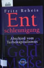 Fritz Reheis: Entschleunigung.