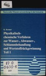 Physikalisch-chemische Verfahren zur Wasser-, Abwasser-, Schlammbehandlung und Wertstoffrückgewinnung.