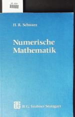 Schwarz, Hans Rudolf: Numerische Mathema