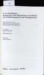 J. von Staudingers Karl-Heinz Fezer und J. von Staudingers Karl-Heinz Fezer und