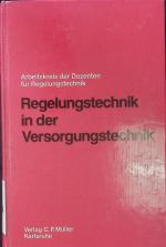 Regelungstechnik in der Versorgungstechnik.