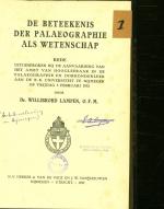 Willibrord Lampen: De beteeknis der Pala