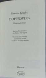 Yasmina Khadra: Doppelweiß. Kriminalroma