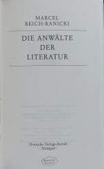 Marcel Reich-Ranicki: Die Anwälte der Li Marcel Reich-Ranicki: Die Anwälte der Li