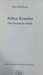 Huber, Peter A.: Arthur Koestler. Das li
