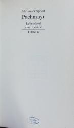 Alexander Spoerl: Pachmayr. Lebenslauf e
