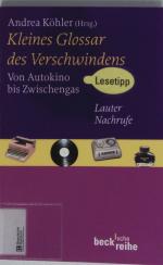 Köhler, Andrea [Herausgeber]: Kleines Gl