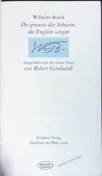 Wilhelm Busch: Da grunzte das Schwein, d