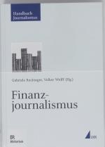 Gabriele Reckinger: Finanzjournalismus. Gabriele Reckinger: Finanzjournalismus.