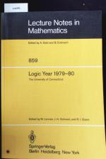 Logic year 1979-80. The University of Co