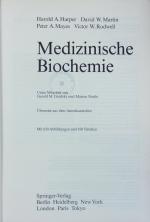 Medizinische Biochemie.