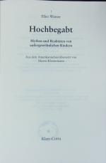 Ellen Winner: Hochbegabt.