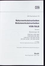 Naturwerksteinarbeiten, Betonwerksteinarbeiten VOB, StLB.