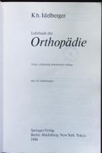 Lehrbuch der Orthopädie.