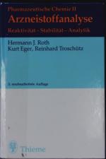 Roth, Hermann J.: Arzneistoffanalyse.