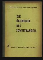 Die Ökonomik des Sowjethandels