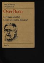 Bork van: Over Boon. .