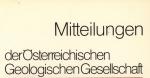 "Umweltisotope" - Fortschritte in Forschung und Anwendung. Mit 15 Abb. und 1 Tab.. Mitteilungen der österreichischen Geologischen Gesellschaft, 83. Band.